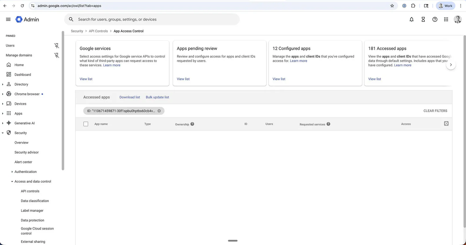 Google Admin Console