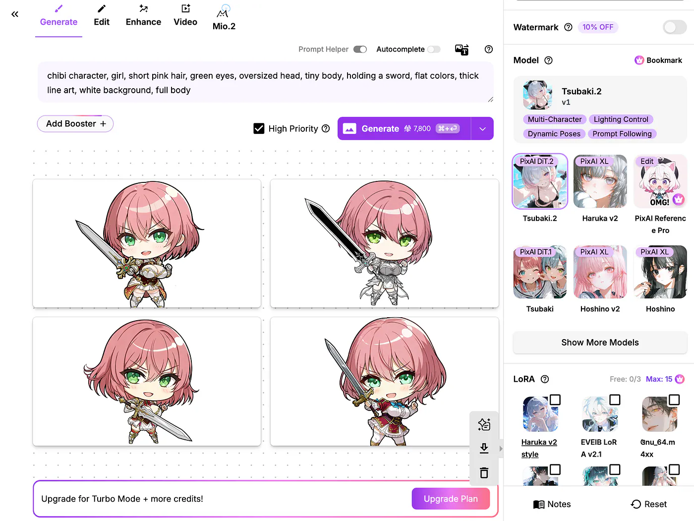 PixAI image generation dashboard. Image by Jim Clyde Monge