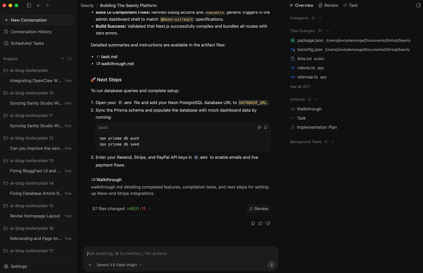 Antigravity 2.0 dashboard example. Image by Jim Clyde Monge