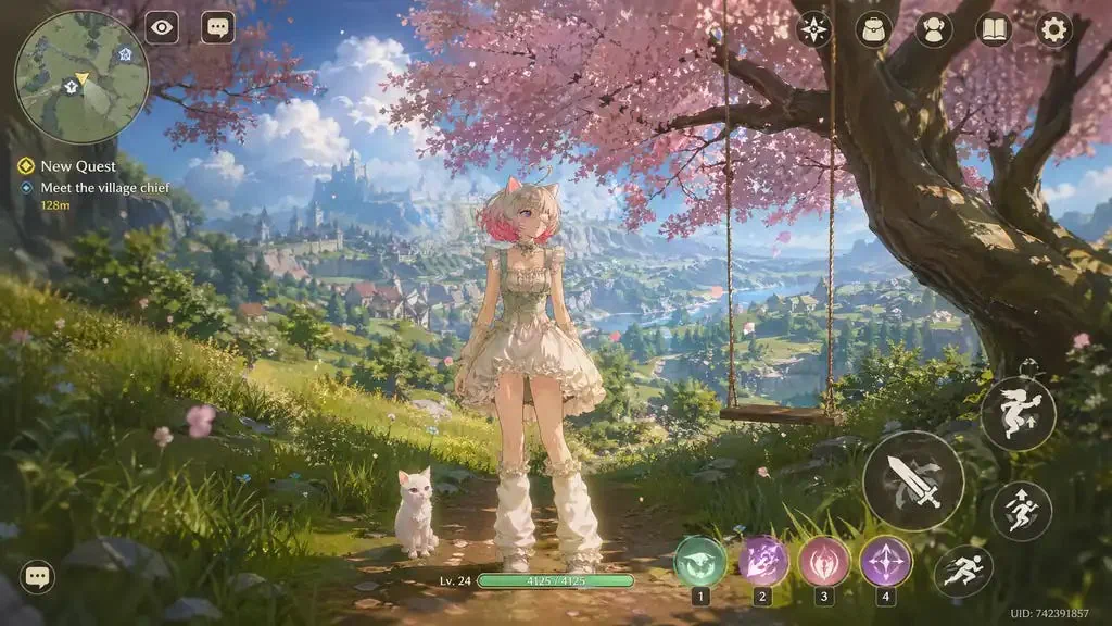 Game world mockups example output