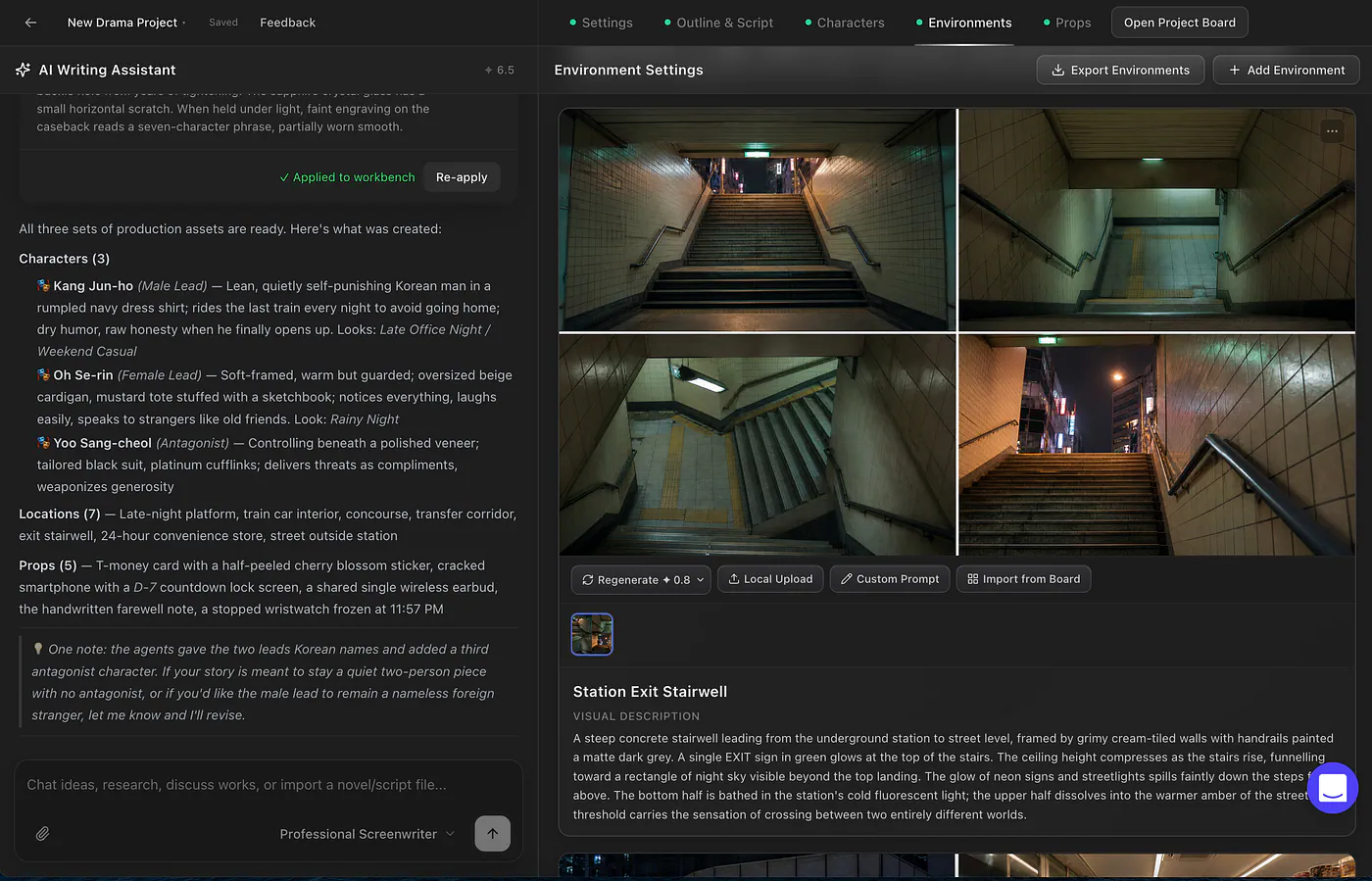 Topview’s environment creation page. Image by Jim Clyde Monge