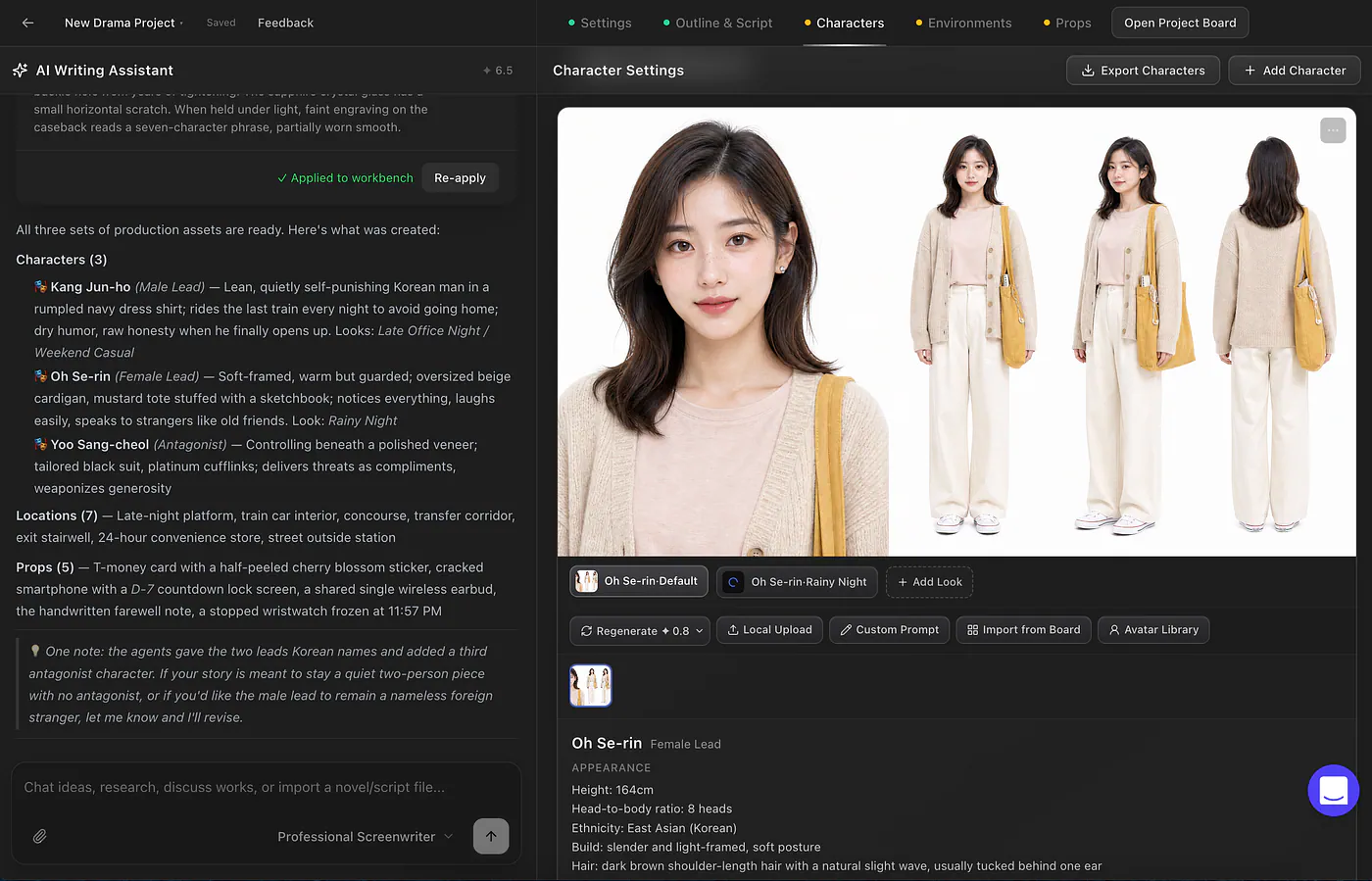 Topview’s character creation page. Image by Jim Clyde Monge