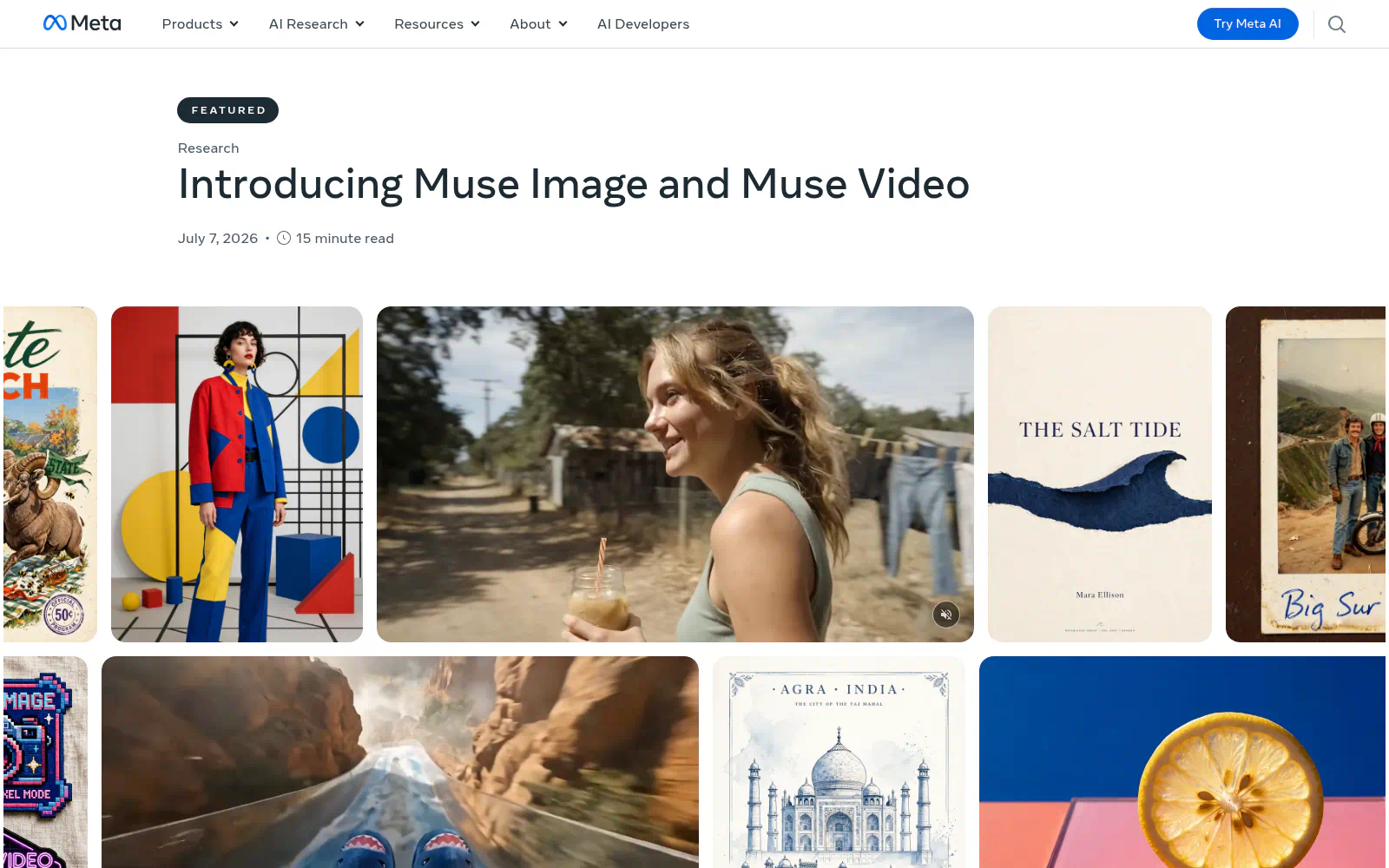 Show official examples or diagrams illustrating Muse Image tool use, reasoning, multi-reference composition, image editing, or iterative self-refinement.|1600x1000