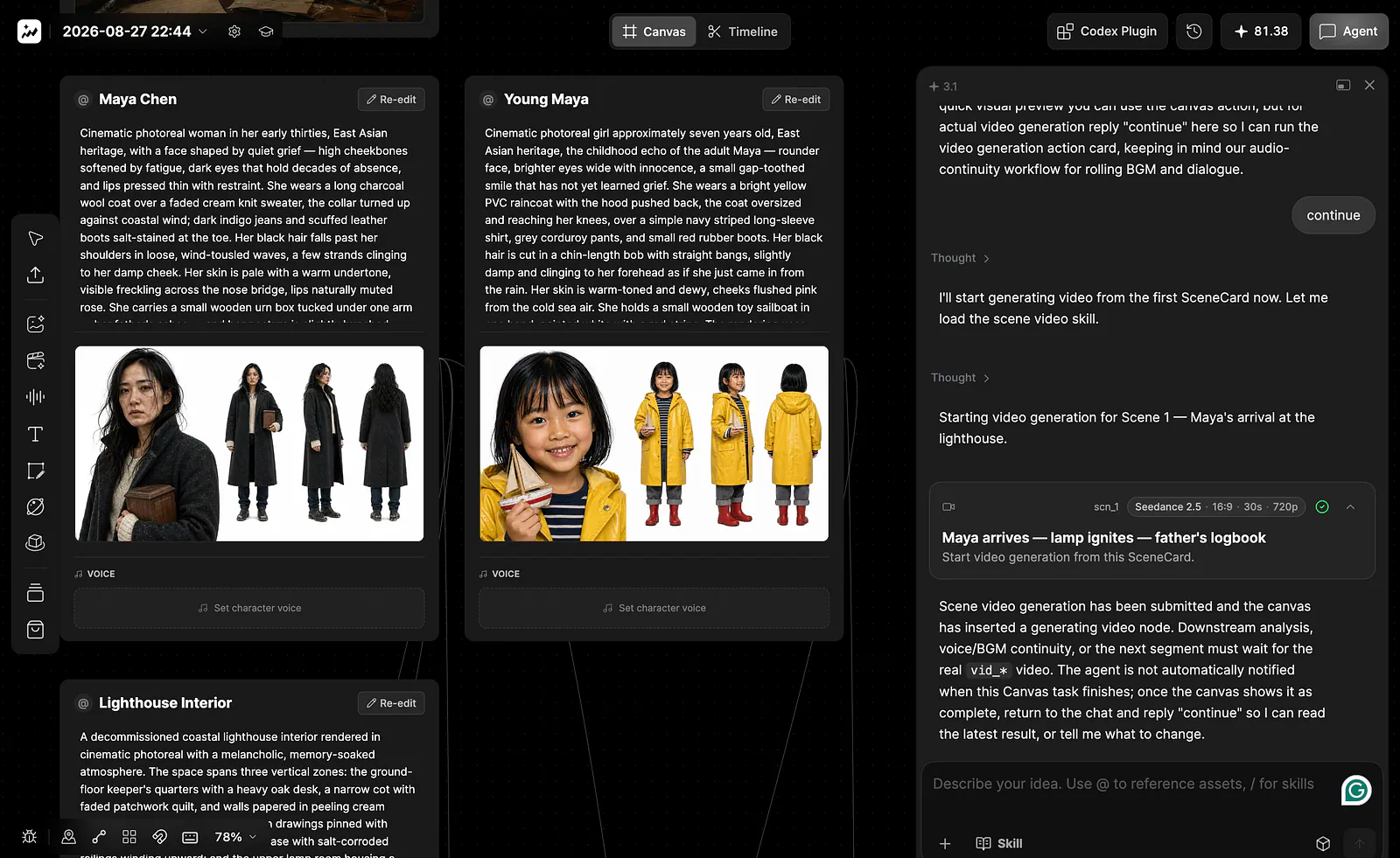 Ongoing mini AI film on Topview’s Film Studio. Image by Jim Clyde Monge