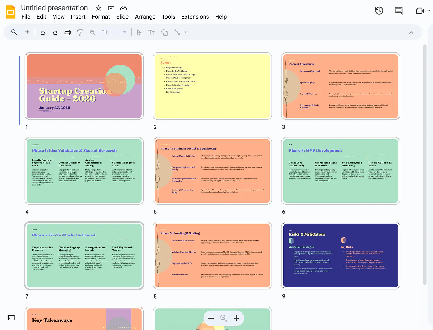 Sample generated slides with Plus AI. Image by Jim Clyde Monge
