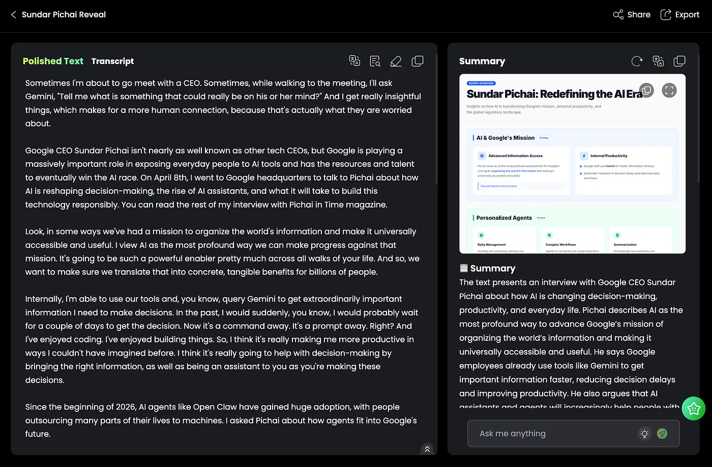 Free AI speech to text tool. Image by Jim Clyde Monge