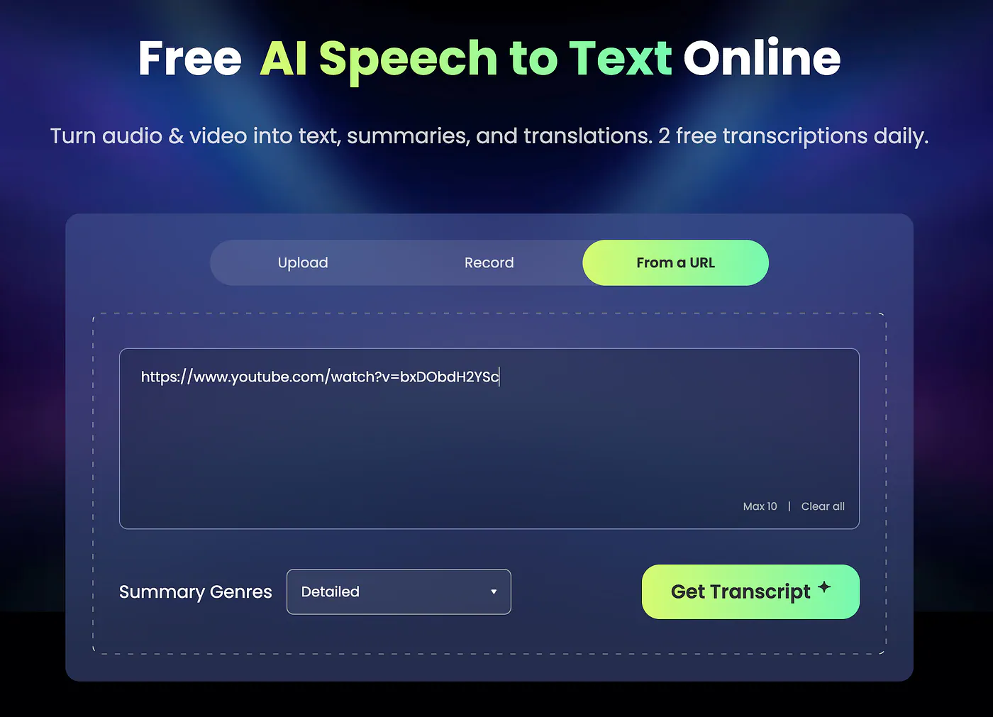 Free AI speech to text tool. Image by Jim Clyde Monge