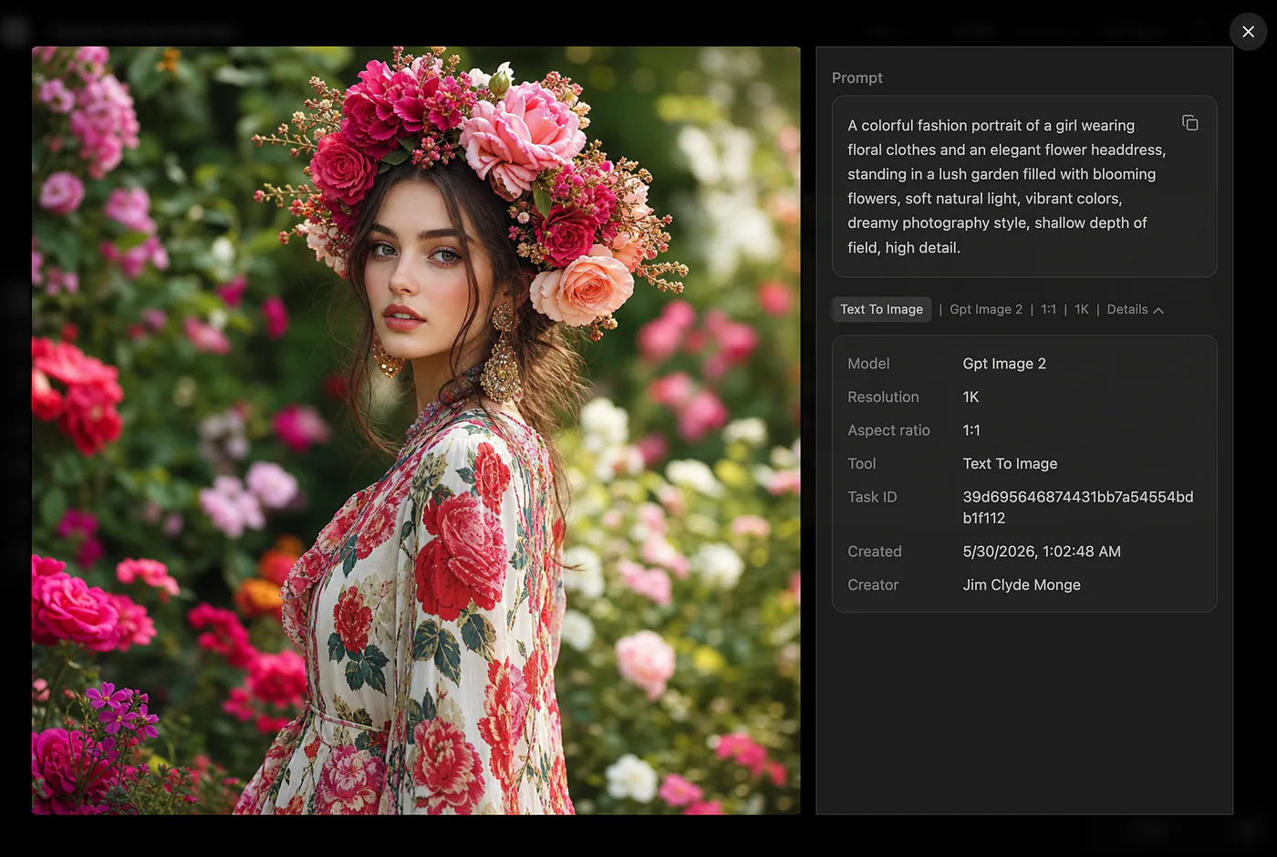 Topview canvas image metadata example. Image by Jim Clyde Monge