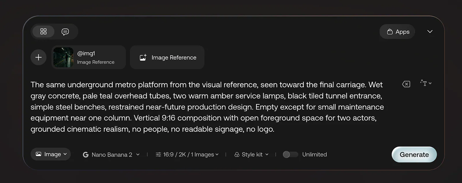 Using Artlist’s image generator with reference example. Image generated by Jim Clyde Monge