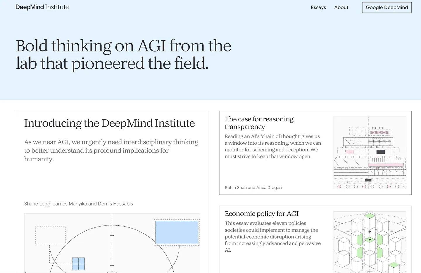 Deepmind Institute landing page. Image by Jim Clyde Monge