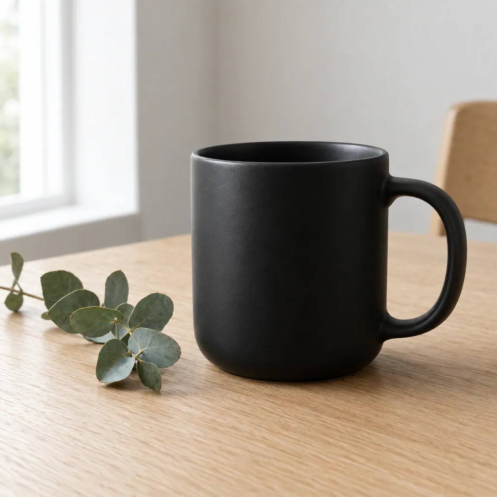 Sample AI generated image of a mug using GPT Image 2.5
