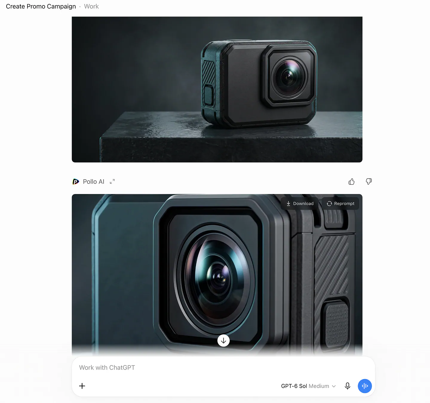 Sample image/video generation with Pollo AI MCP in ChatGPT. Image by Jim Clyde Monge