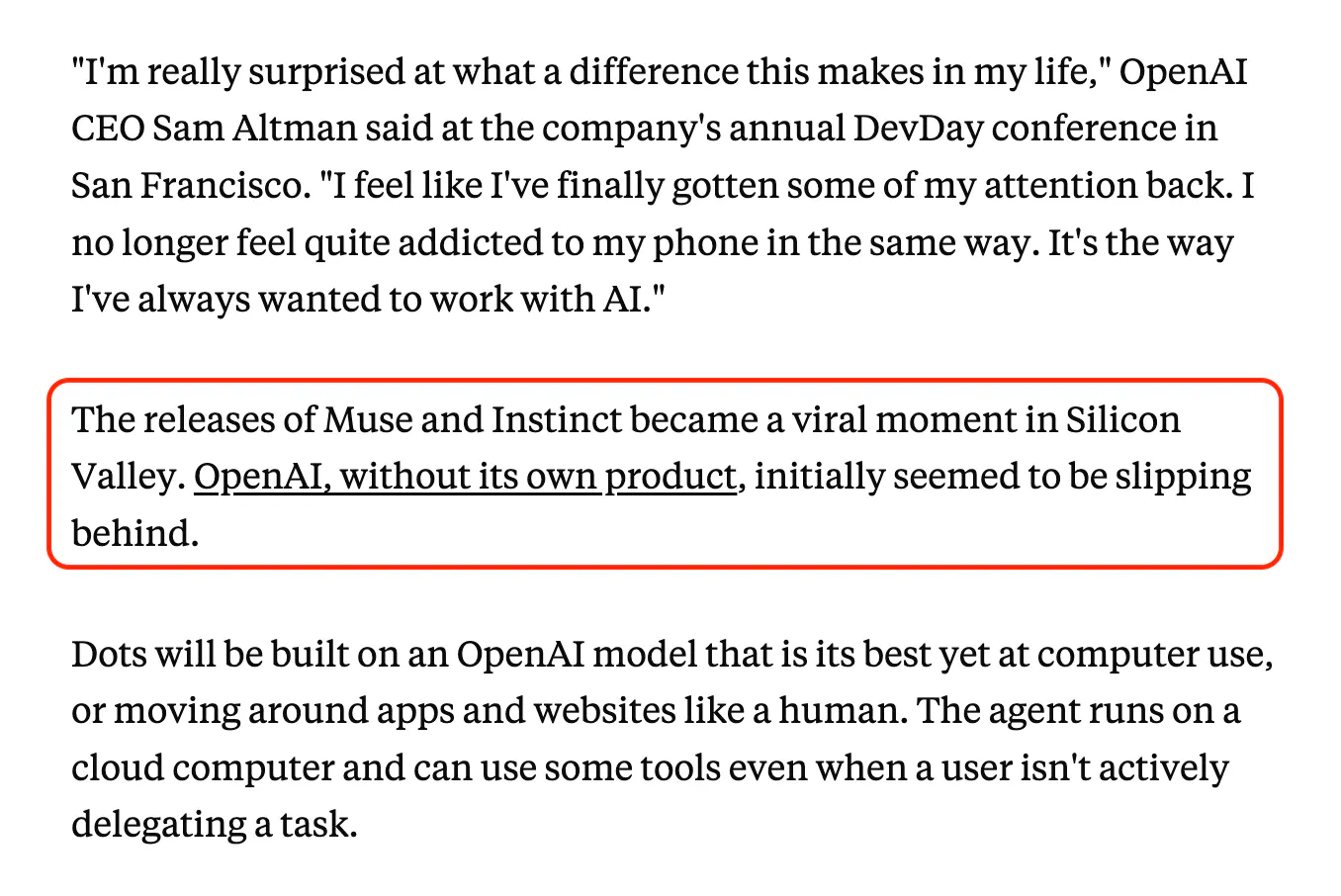 Business Insider news on Dots. Image by Jim Clyde Monge
