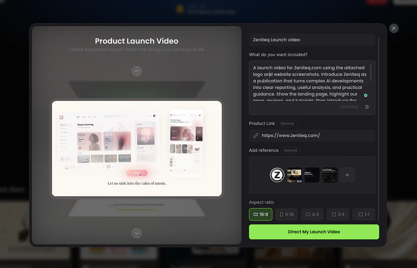 Fotor Agent product launch template. Image by Jim Clyde Monge