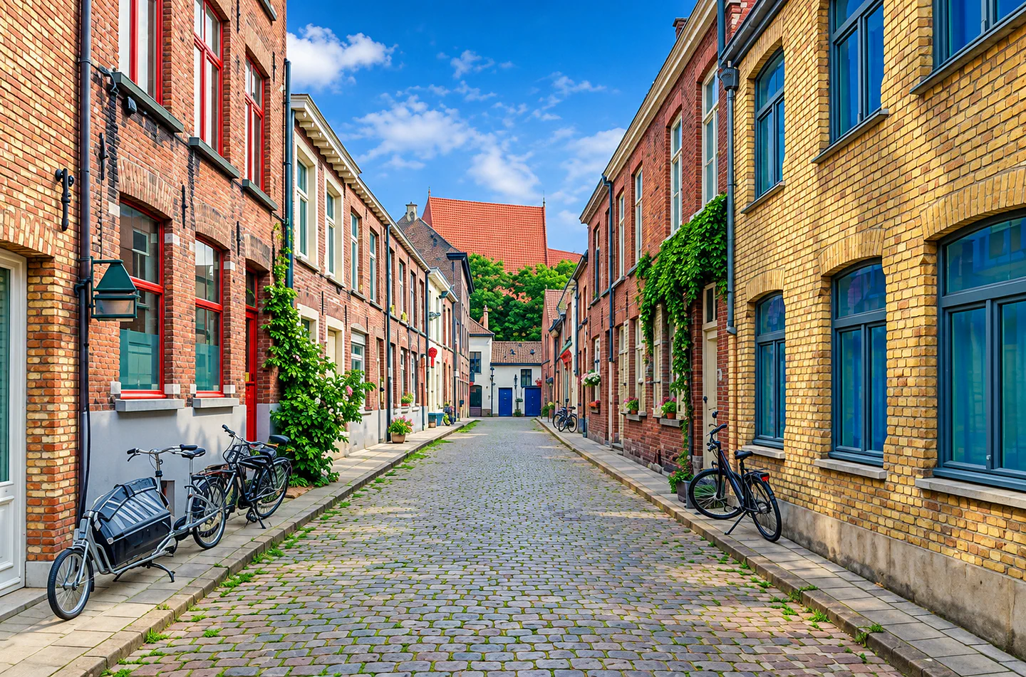 Sample street image for 3D scene generation
