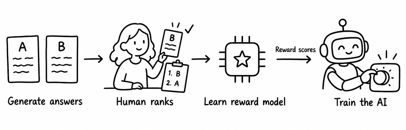 RLHF (Reinforcement Learning from Human Feedback)