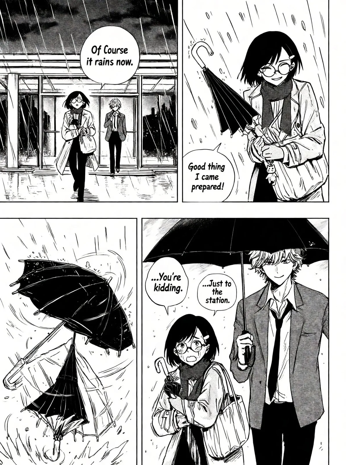 Sample manga style image genration with Tsubaki.3