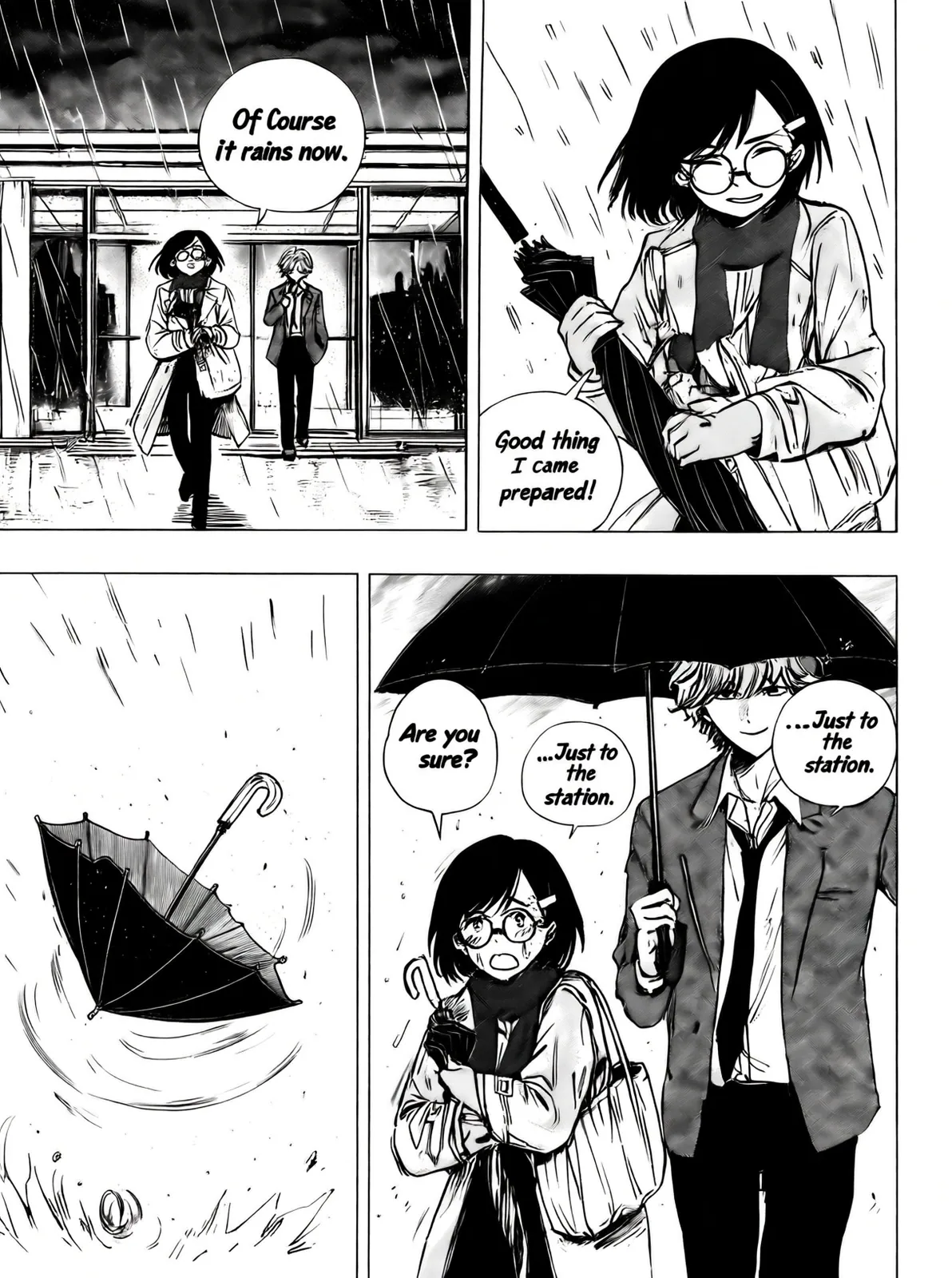In panel 4, change the speech bubble from “You’re kidding” to “Are you sure?”